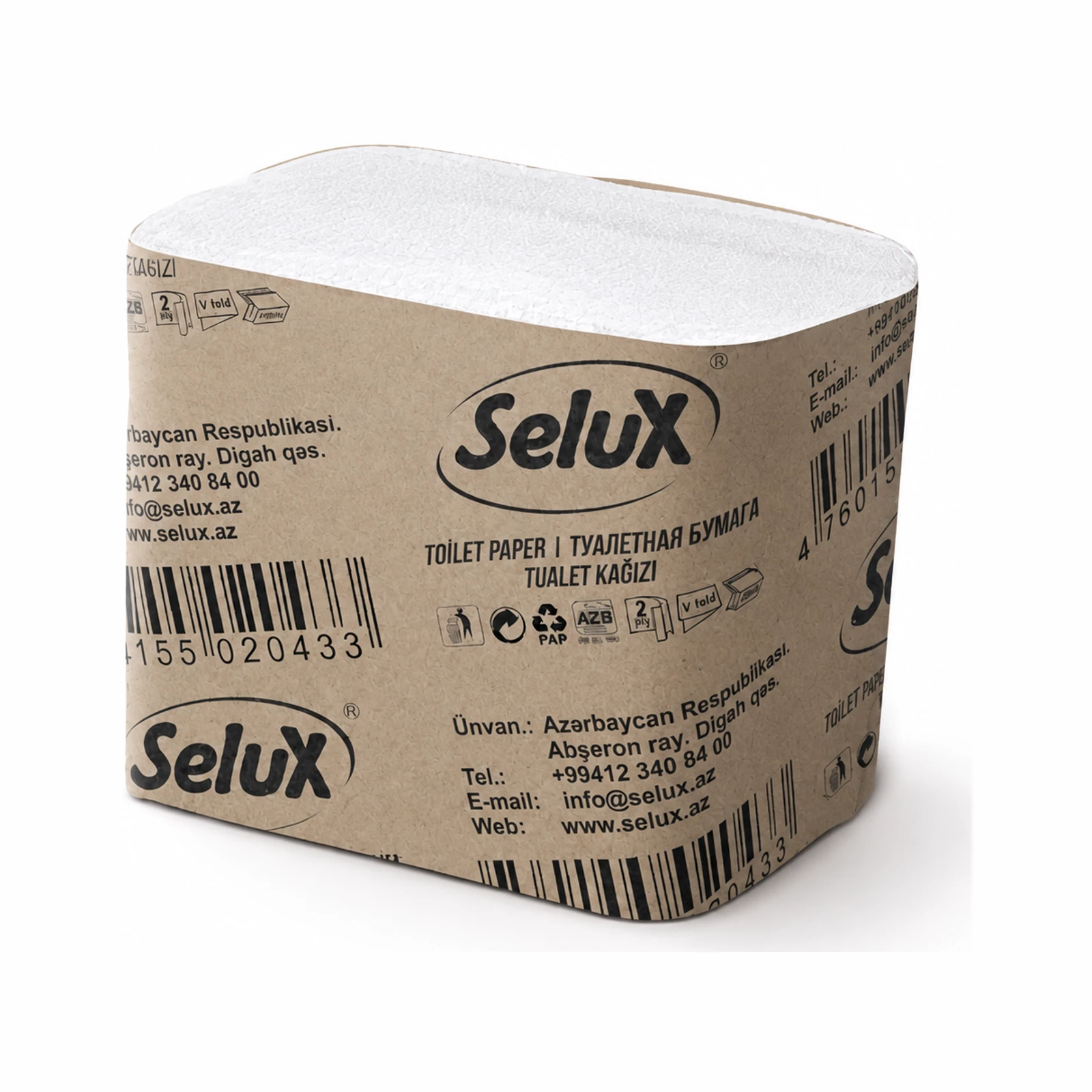 Toilet Paper V Fold
